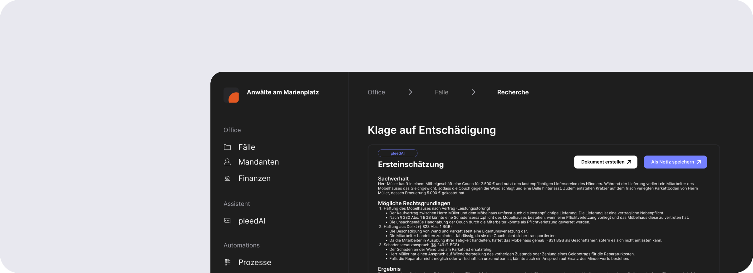 Juristische Recherche