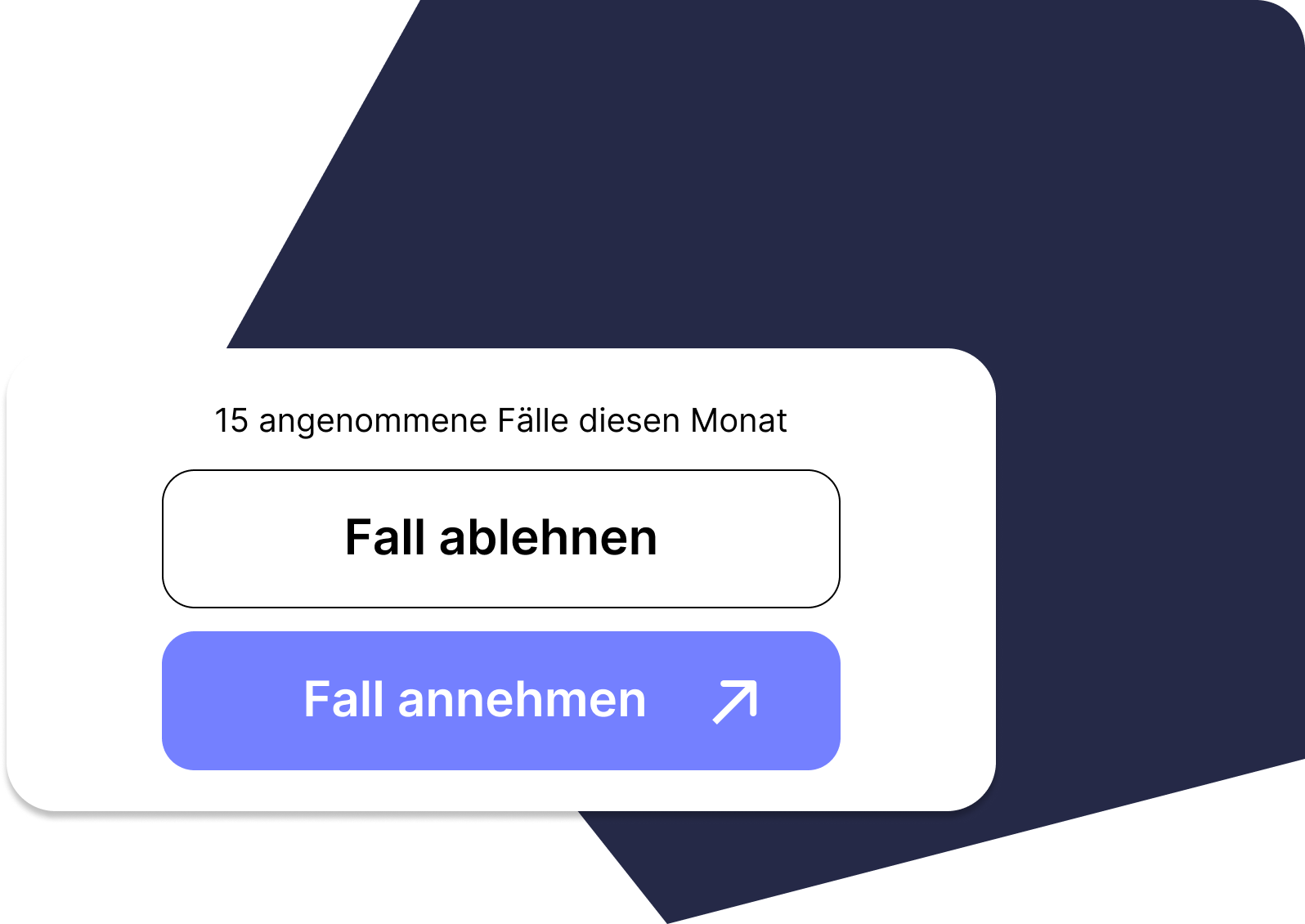 Mandate annehmen